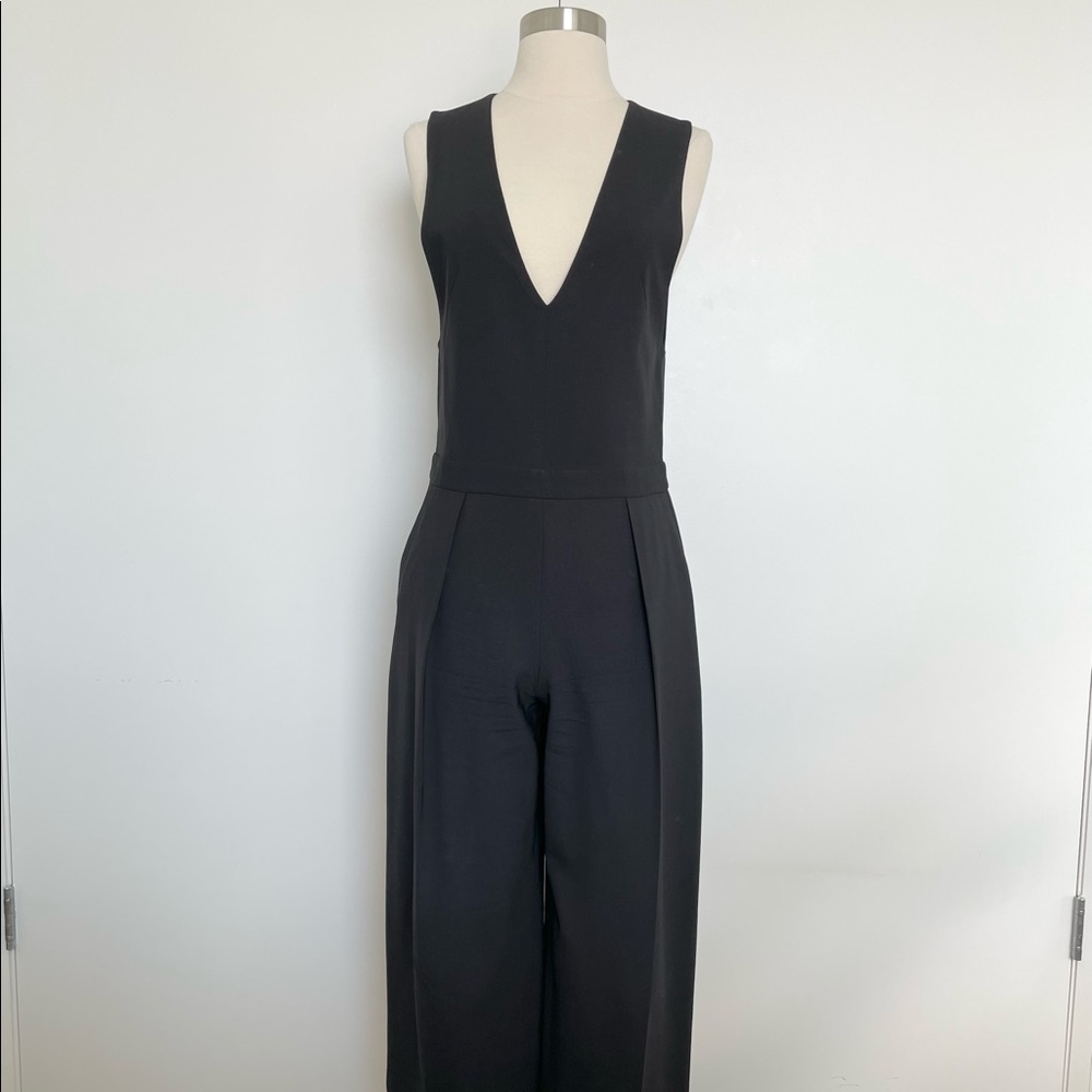 Club Monaco | Black Wool Jumpsuit